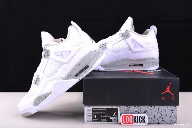 Rep MAX 4 Jordan (2021) White CT8527-100 Retro Oreo 0814